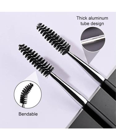 8 Pcs Eyebrow & Eyelash Brush Set - Perfect Makeup Tools for Flawless Brows & Lashes | Buy Internationally - Buy Online on GoSupps.com