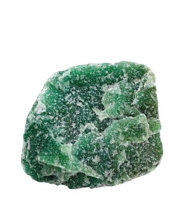 Green Aventurine Raw Crystals Large 1.25-2.0" Healing Crystals Natural Rough Stones Crystal for Tumbling Cabbing Fountain Rocks Decoration Polishing Wire Wrapping Wicca & Reiki