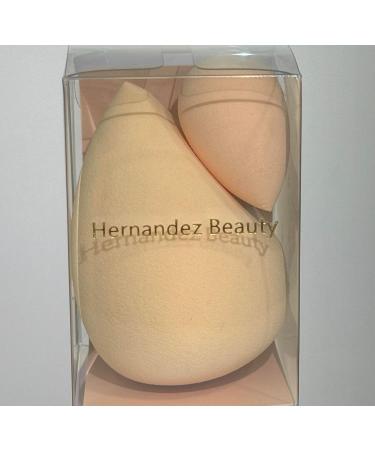 Latex Free Mini Makeup Sponge - Small Tan/Peach Blend for Flawless Application | Shop Internationally - Buy Online on GoSupps.com
