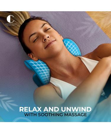 Pain Relief Kit: Neck Stretcher Cloud, Posture Corrector for Men & Women - Cervical Traction Device, Back Brace for Spine Alignment, Shoulder Support - Neck, Back, Shoulder Pain Relief - Buy Online on GoSupps.com