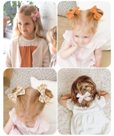 20PCS Fully Lined Hair Clips for Baby Girls Toddlers & Teens - Perfect Hair Loops for Children - Buy Online on GoSupps.com