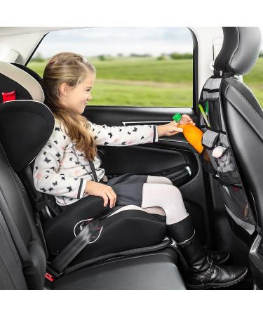 Reer Car Back Seat Organizer - TravelKid Tidy Dirt-Repellent Multi-Pocket for All Car Seats - Grey - Buy Online on GoSupps.com