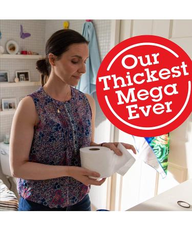 Angel Soft Lavender Scented Toilet Paper - 8 Mega Rolls (32 Regular) | 2-Ply Bath Tissue - 320 Sheets/Roll - Buy Online on GoSupps.com
