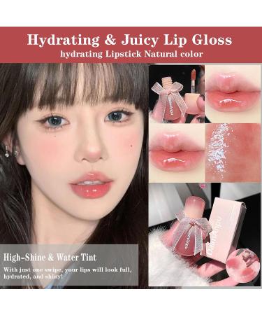 6Pcs Clear Oxygen Lip Glaze - Hydrating & Plumping Waterproof Lip Gloss for Girls | Moisturizing Jelly Lipstick & Long Lasting Lip Stain - Buy Online on GoSupps.com