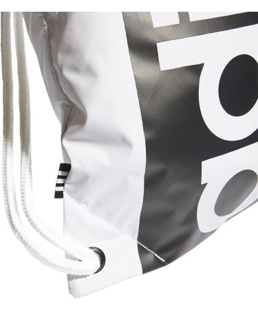 adidas Court Lite Sackpack - White/Black - One Size - Buy Online on GoSupps.com