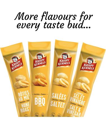 Krispy Kernel | BBQ Peanuts Perfect Snacks On The Go (12 x 60g) Barbecue - Buy Online on GoSupps.com