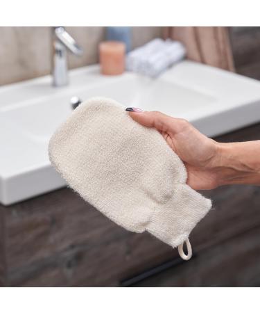 100% Natural Nettle Peeling Glove for Body & Face | Premium Bath Sponge - Elevate Your Skincare Routine - Buy Online on GoSupps.com