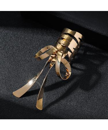 Vintage Barrette Hair Clips | Metal Hairdos Hairpin | Hair Barrettes Accessories Bowknot Hairpin for Women Adults Kids All Ages Gold - Buy Online on GoSupps.com
