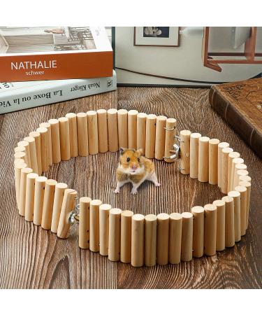 Sumind Wooden Pet Ladder Bridge - 2 Piece Soft Animal Toy for Hamster, Mouse & Small Pets - Buy Online on GoSupps.com