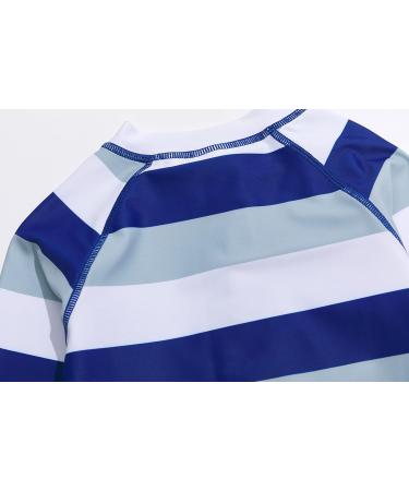BONVERANO Baby Boys Swimsuit | UPF 50+ Sun Protection | Full-Length Zipper | 2 Years Blue White - Buy Online on GoSupps.com