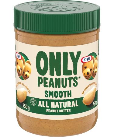 Beurre d arachide tout naturel Cr meux Juste des arachides Kraft 750 g & Kraft Hazelnut Spread with Cocoa 725g - Buy Online on GoSupps.com