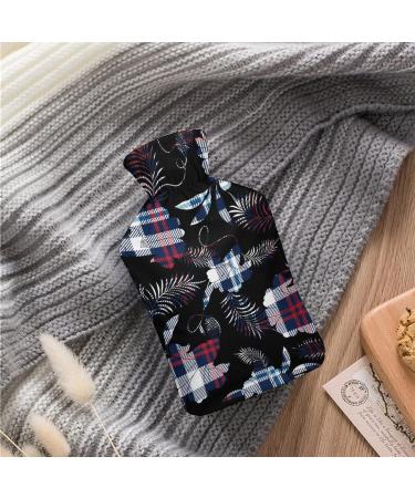 Flower Hot Water Bottle with Plush Cover - Ideal Hand Warmer for Adults & Kids | 26.5x15.3cm - International Shipping Available - Buy Online on GoSupps.com