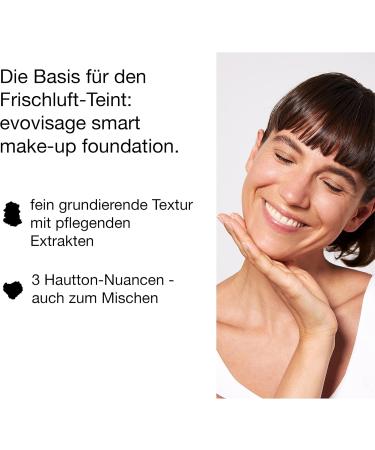  EVOBEAUT evovisage Smart Foundation "Natural" 15ml | Liquid foundation for a radiant complexion | Long-lasting primer - Buy Online on GoSupps.com