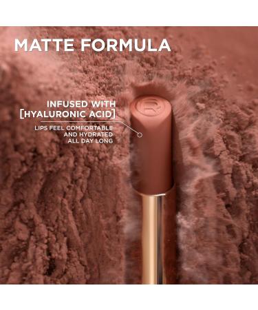 L Or al Paris Colour Riche Intense Volume Matte Lipstick - Hyaluronic Acid Infused 16HR Wear - Worth It 0.06 Oz | Buy Online Worldwide - Buy Online on GoSupps.com