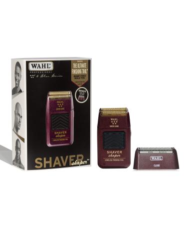 Wahl Professional 5-Star Series Rechargeable Shaver/Shaper #8061-100 with Bonus Five Star Series #7031-300 Close Replacement Foil Assembly