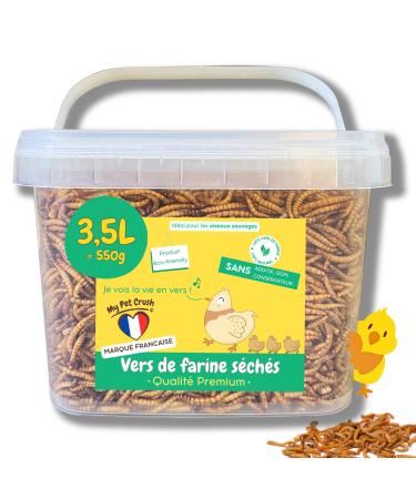 MPC - Dried Mealworms: A High Quality Protein Source for Wild Birds and Reptiles - Food Supplement