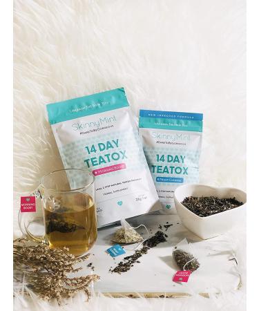 SkinyMint 14 Day Detox Tea Kit - Ultimate TeaTox Programme for Bloating & Energy Boost - Buy Online on GoSupps.com