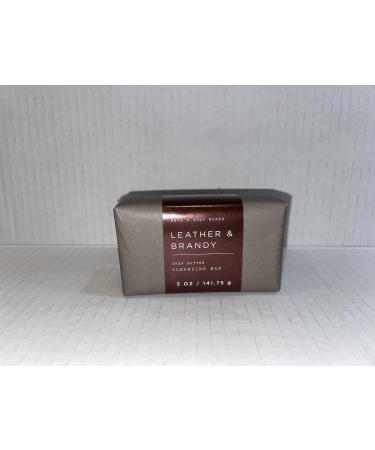 Leather & Brandy Shea Butter Cleansing Bar 5 oz/ 141.75 g