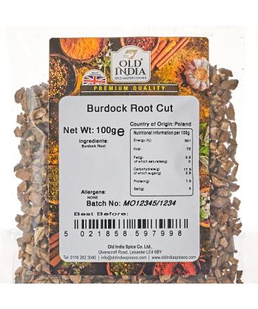 Old India Burdock Root 100g - Premium Quality Herbal Supplement - Buy Online on GoSupps.com