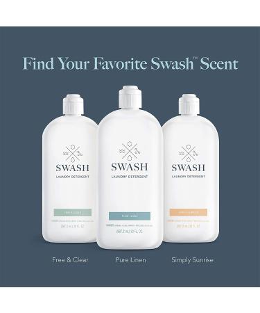 SWASH by Whirlpool Liquid Laundry Detergent Pure Linen - 83 Loads - 30 fl. Oz - Buy Online on GoSupps.com