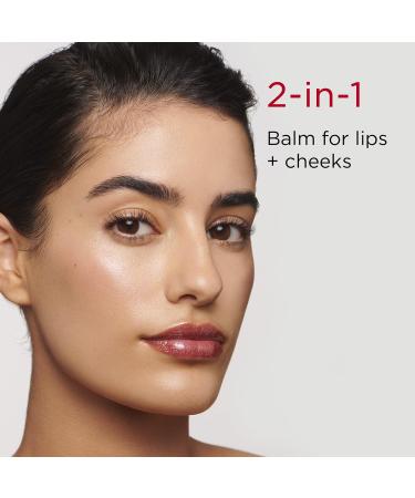 Clarins Lip Perfector 25 - Mulberry Glow | 2-In-1 Color Balm for Lips & Cheeks | Nourishing and Plumping | Natural Plant Extracts for Glowing Skin - Buy Online on GoSupps.com