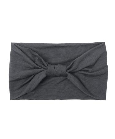 Black Wide Headbands for Women - Stylish Boho Hair Wraps - Pack of 4 Large Hairbands for Sport & Yoga - African-Inspired Turban Headband Accessories - Buy Online on GoSupps.com