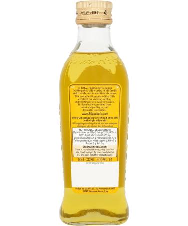 Filippo Berio Classic Olive Oil 500ml - High Quality Olive Oil (1 Pack) - Buy Online on GoSupps.com