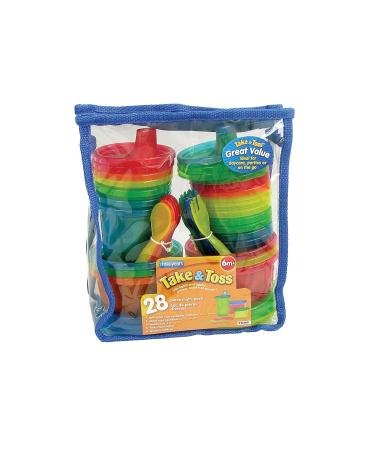 The First Years Take and Toss Toddler Feeding Set - 28 Count - Buy Online on GoSupps.com