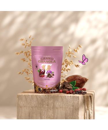 La Fourmi - Grand Granola Tonik - Granola chocolat espresso canneberges s ch es cacao flocons d avoine - 84% d ingr dients bio - naturel - granola bio (Lot de 2) Chocolat 283 grammes (Lot de 2) - Buy Online on GoSupps.com