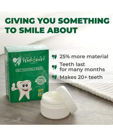 Temporary Tooth Replacement Kit - Quick and Easy Dental Repair Solution - Buy Online on GoSupps.com