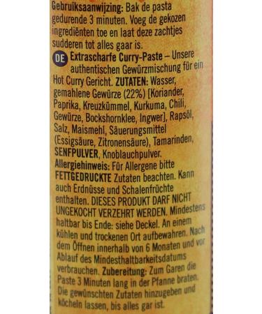 Patak's Hot Curry Paste - Pack of 6 (6 x 283g) | Authentic Indian Flavor for International Shipping - Buy Online on GoSupps.com