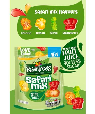 Nestl Rowntree s Safari Mix Sweets Sharing Bag 115g - Buy Online on GoSupps.com