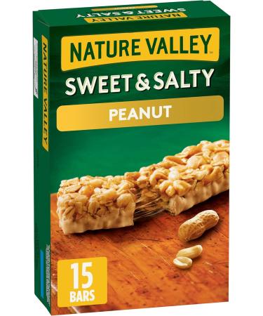 Nature Valley Sweet & Salty Dark Chocolate Nut Granola Bars 15 Count & Sweet & Salty Peanut Granola Bars 15 Count - Buy Online on GoSupps.com