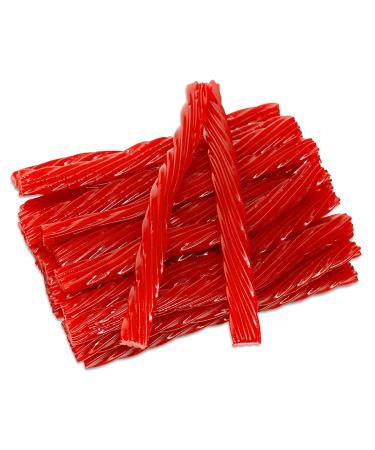 Happy Bites Hot Cinnamon Licorice Twists (16 oz) - JUMBO Size - Certified Kosher & Vegan - Gourmet - Low Fat - 1lb Pack - Buy Online on GoSupps.com