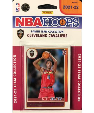 Cleveland Cavaliers 2021 2022 Hoops Factory Sealed Team Set with Evan Mobley Rookie Card Plus Collin Sexton and Darius Garland and Others