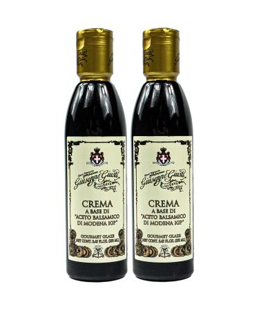 Giuseppe Giusti - Balsamico di Modena IGP Aceto 250ml - Traditional Italian Balsamic Vinegar - Set of 2