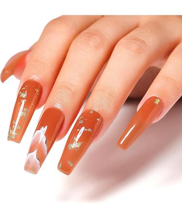 AIMEILI 5 in 1 Rubber Base Gel - Sheer Color Nail Polish with Elastic Coat - (586) 10ml - Buy Online on GoSupps.com