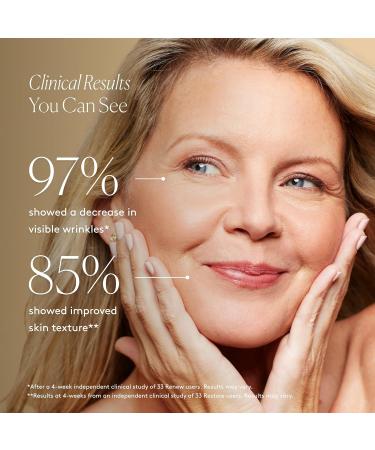 Naked & Thriving The Advanced Renewal Routine | Restore Ultra-Rich Night Cream (50g) + Refresh Gentle Enzyme Cleanser (120ml) + Renew Resurfacing Night Serum (30ml) (Set of 3) - Buy Online on GoSupps.com