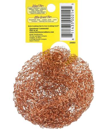 Chore Boy Ultimate Copper Scrubber Scouring Pad - Pure Copper (10-Pack) - Buy Online on GoSupps.com
