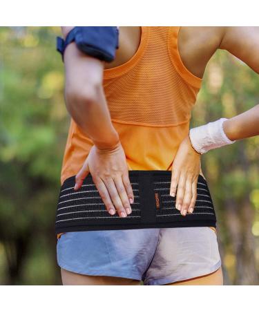 Thx4COPPER Adjustable Sacroiliac Hip Waist Compression Belt for Lower Back Support and Pain Relief - Sciatica, Pelvis, Lumbar, Nerve, SI Joint - Men/Women - Buy Online on GoSupps.com
