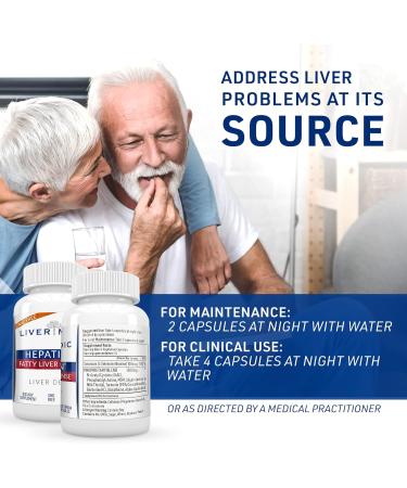 Liver Medic Hepatiben Liver Detox Cleanse Capsules - Non-GMO Liver Supplement with Milk Thistle, Turmeric & L-Glutathione - 60 Vegetarian Capsules - Buy Online on GoSupps.com