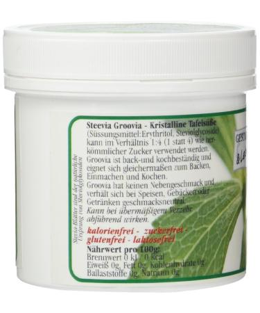 Gesund&Leben Steevia Groovia 150g - Pure White Crystalline Powder for Sweetening | Buy Now! - Buy Online on GoSupps.com