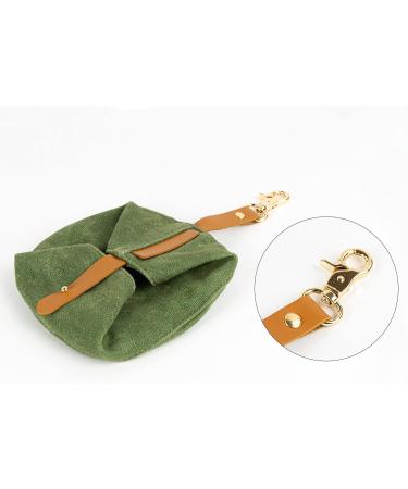 Buust Travel Dog Bowl - Foldable Waxed Fabric Water Bowl in Green - 1L Capacity for On-the-Go Dogs - Buy Online on GoSupps.com