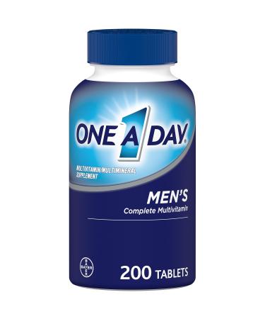 One-A-Day Men's Complete Multivitamin 200 Tablets