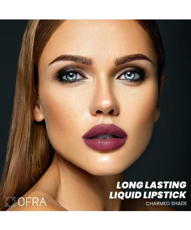 Ofra Long Lasting Liquid Lip Gloss Charmed 0.2 Ounce - Women's Makeup for Lasting Beauty - Buy Online on GoSupps.com