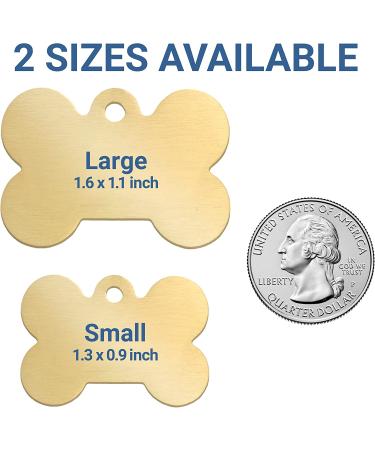 Personalized Rainbow, Black Steel, or Brass Dog Tags - Custom Engraved for Dogs and Cats | Fun Fonts | ID Tags (Pack of 1) - Buy Online on GoSupps.com