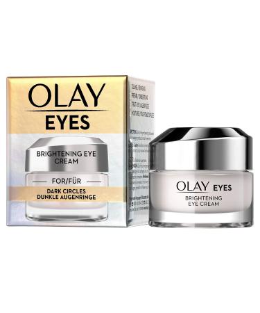 Olay Brightening Eye Cream for Dark Circles 15 ml with Vitamin B3 & Caffeine suitable for all skin types