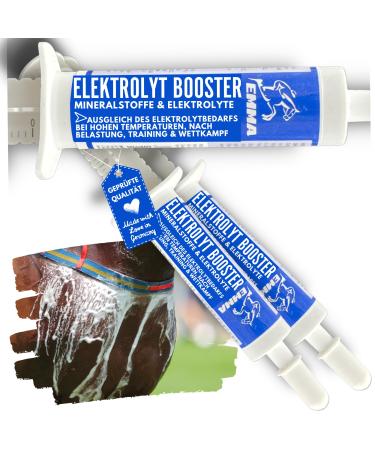 Emma electrolyte horse 3st paste plus vitamins for horses I vitamin B complex horse i electrolyte for horses sodium potassium magnesium horse i horses after diarrhea fecal water horse mineral salts - Buy Online on GoSupps.com