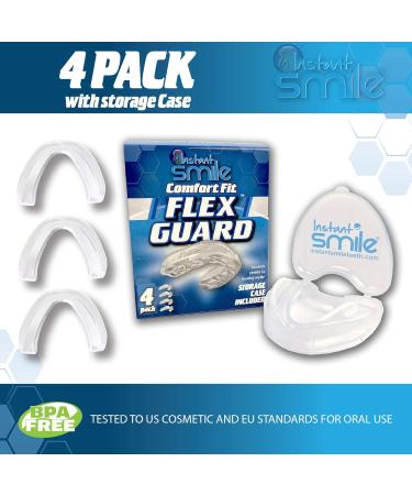 Shop Instant Smile Comfort Fit Flex Guard Quad Pack - Customized & Durable | International Shipping Available - Buy Online on GoSupps.com