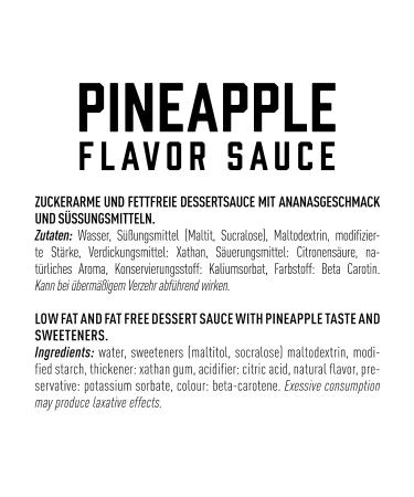 Buy Got 7 Sweet Premium Pineapple Dessert Sauce - Low Calorie Syrup for Healthy Diet - 250ml International Shipping Available - Buy Online on GoSupps.com